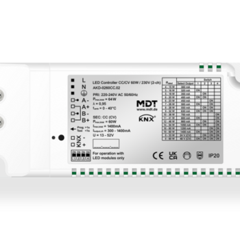 KNX LED Controller CC/CV | 30 W / 230 V / 2-Channel