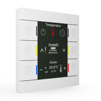 KNX Central Operation Unit Smart 86 | With colour display - Plastic