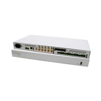 Audiofy P1 | Audio Multiroom - 1 Player / 5 Analog IN / 4 Amplified outputs