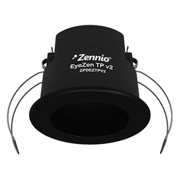 EyeZen TP v2 | KNX motion detector with luminosity sensor for ceiling mounting - ZPDEZTPV2A