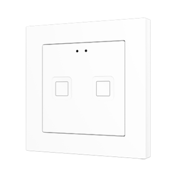 Tecla 55 X1/X2/X4/X6 | PC-ABS Capacitive push button 55x55 (ZS55 frame not included) - ZVIT55X2W