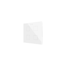 Flat 1/2/4/6 v2 | Glass capacitive push button with temperature probe - ZVIF4V2GW
