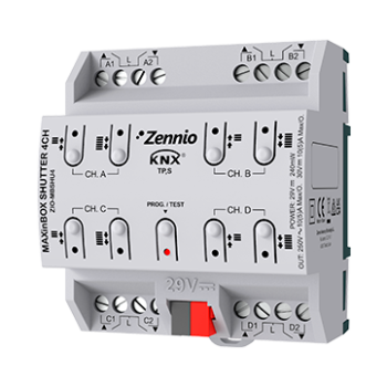 MAXinBOX SHUTTER 4CH | Shutter actuator 4 channels
