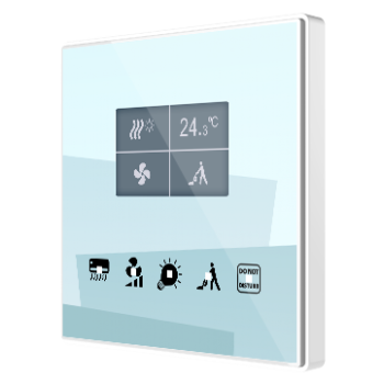 Capacitive touch panel 5 buttons & graphical display with thermostat