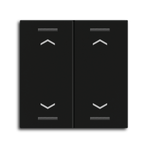 MDT Rocker for the KNX Push Button Light 55 | Neutral/blinds/switch - BE-TAL55W206.A1