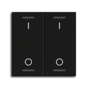MDT Rocker for the KNX Push Button Light 55 | Neutral/blinds/switch - BE-TAL55W206.B1