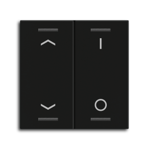 MDT Rocker for the KNX Push Button Light 55 | Neutral/blinds/switch - BE-TAL55W206.C1