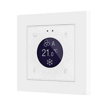 Flat 55 Display v2 | Glass capacitive switch with display (ZS55 frame not included)