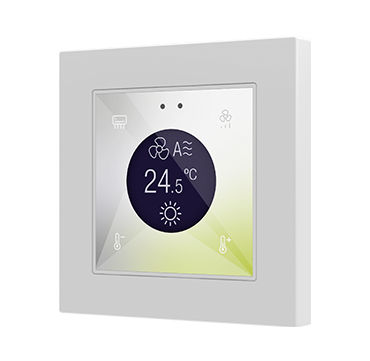 Flat 55 Display v2 | Glass capacitive switch with display (ZS55 frame not included)
