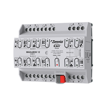 MAXinBOX 12 | KNX multifunction actuator with KNX Secure - 12 outputs 16A