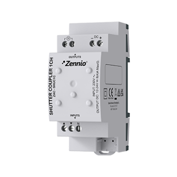 AC/DC Shutter coupler for one channel