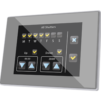 Z41 Pro | Color capacitive touch panel with IP connection - ZVI-Z41PRO-SP