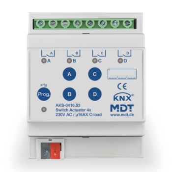 Switch Actuator AKS Standard 16 A | 230 V AC - AKS-0416.03