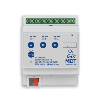 Switch Actuator AZI active power measurement | series .03 - Industry 16/20 A