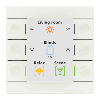 Push-button Smart 86 | Series .02 - color display