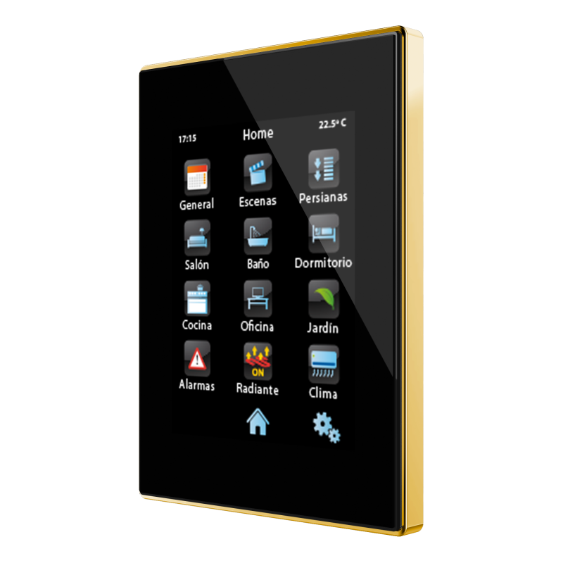 Z41 Pro | Color capacitive touch panel with IP connection - ZVI-Z41PRO-AG