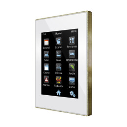 Z41 Pro | Color capacitive touch panel with IP connection - ZVI-Z41PRO-WB
