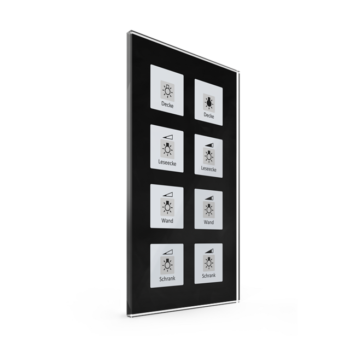 KNX Glass Push Button Plus