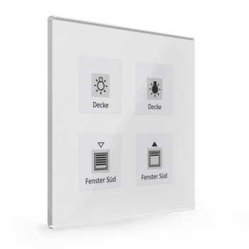 KNX Glass Push Button Plus